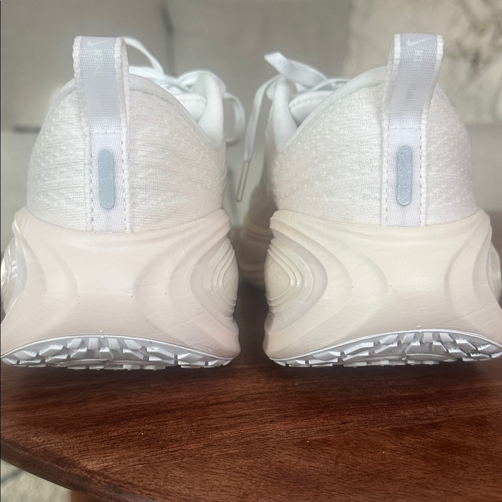 Nike Vomero Plus road running shoes.  Sz 8.5. Summit White/Chalk/Platium - Picture 6 of 8